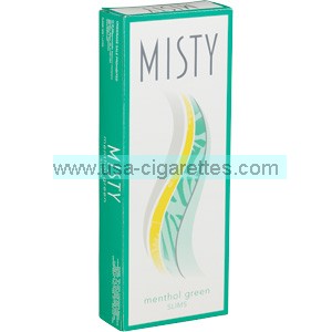 Misty Menthol Green 100's cigarettes